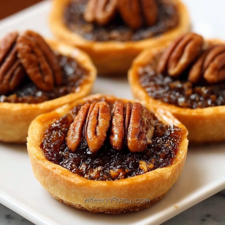 Mini Pecan Pies Recipe