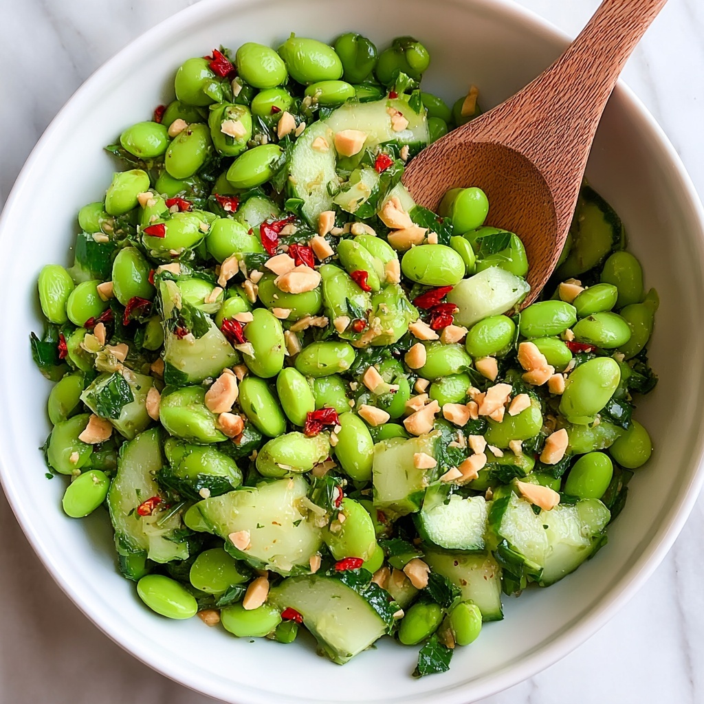 Cucumber Edamame Salad Recipe - Recipe Image