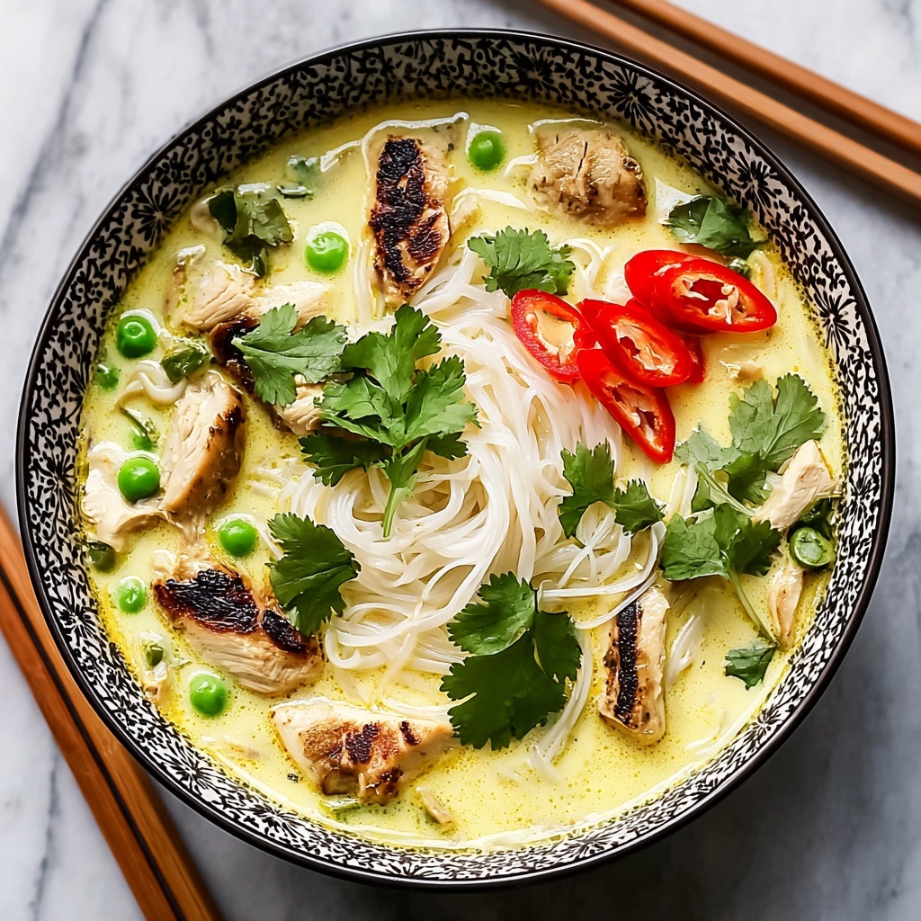 Easy Thai Chicken Soup Recipe - Recipe Image