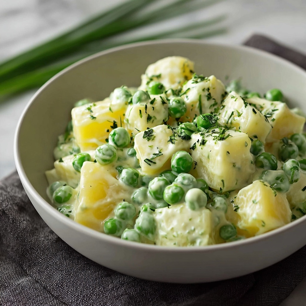 Creamed Peas and Potatoes Recipe - Recipe Image
