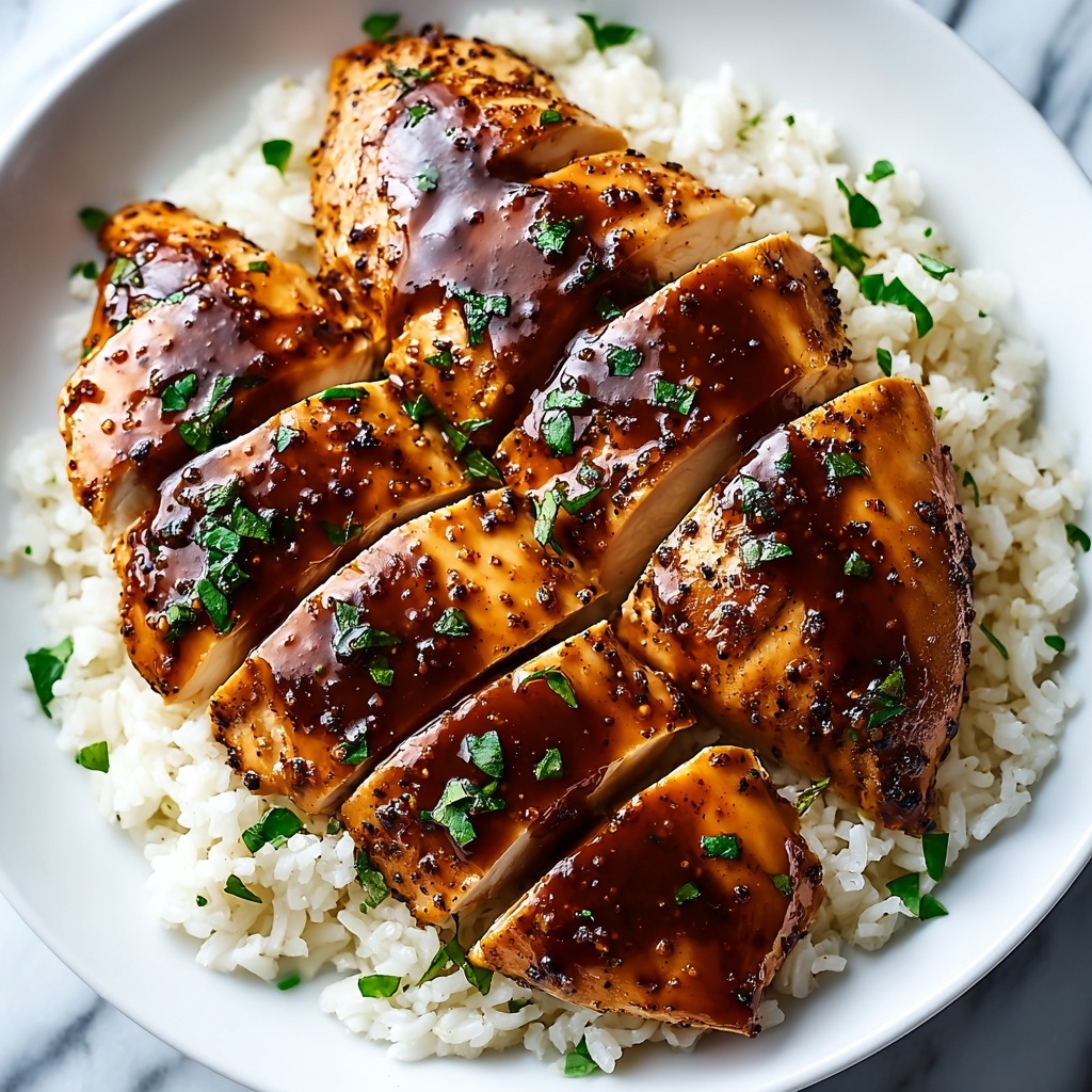 Honey Garlic Chicken Breasts Recipe - Recipe Image