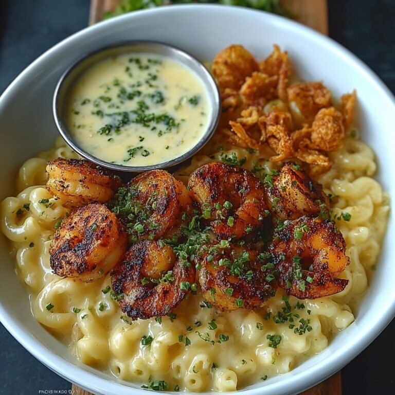 Juicy Garlic Butter Chicken Bites & Cajun Alfredo Mac Magic Recipe