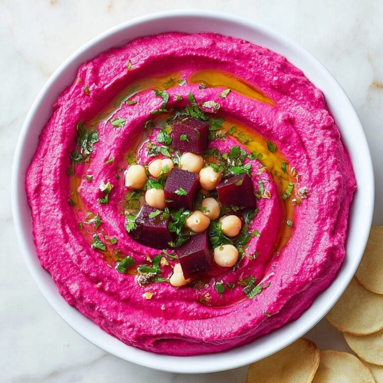 Roasted Beet Hummus Recipe