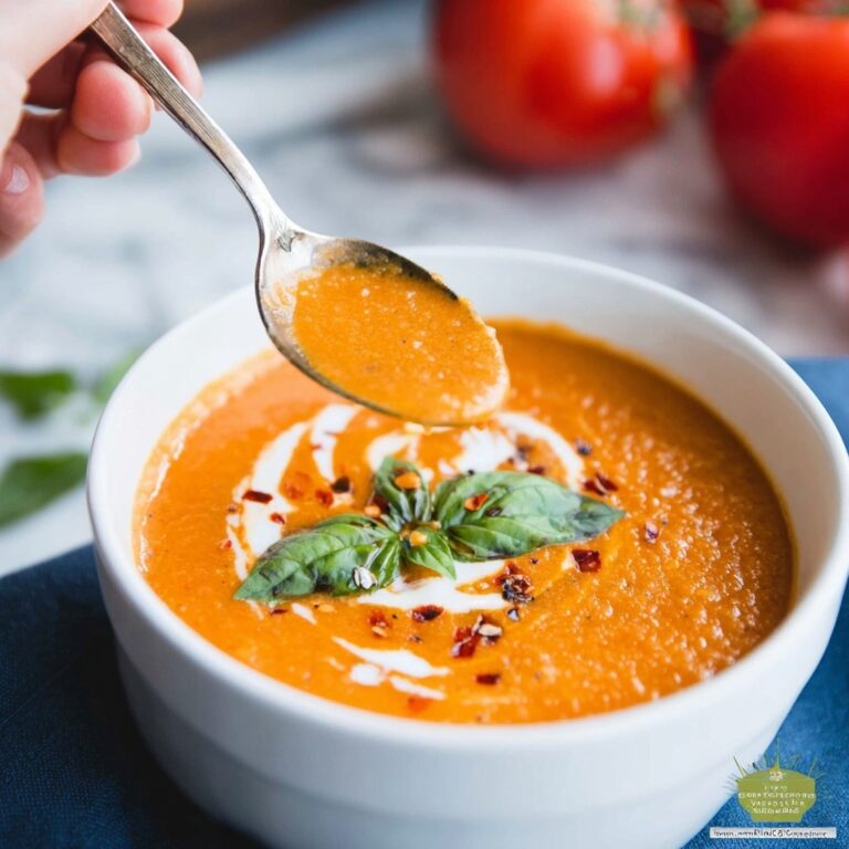 Creamy Tomato Basil Bisque Recipe