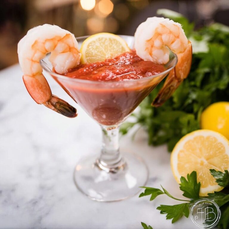 Shrimp Cocktail with Classic Spicy Cocktail Sauce Recipe