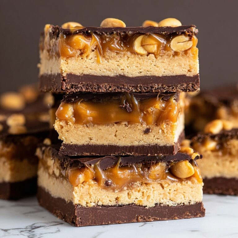 Homemade Snickers Bars Recipe