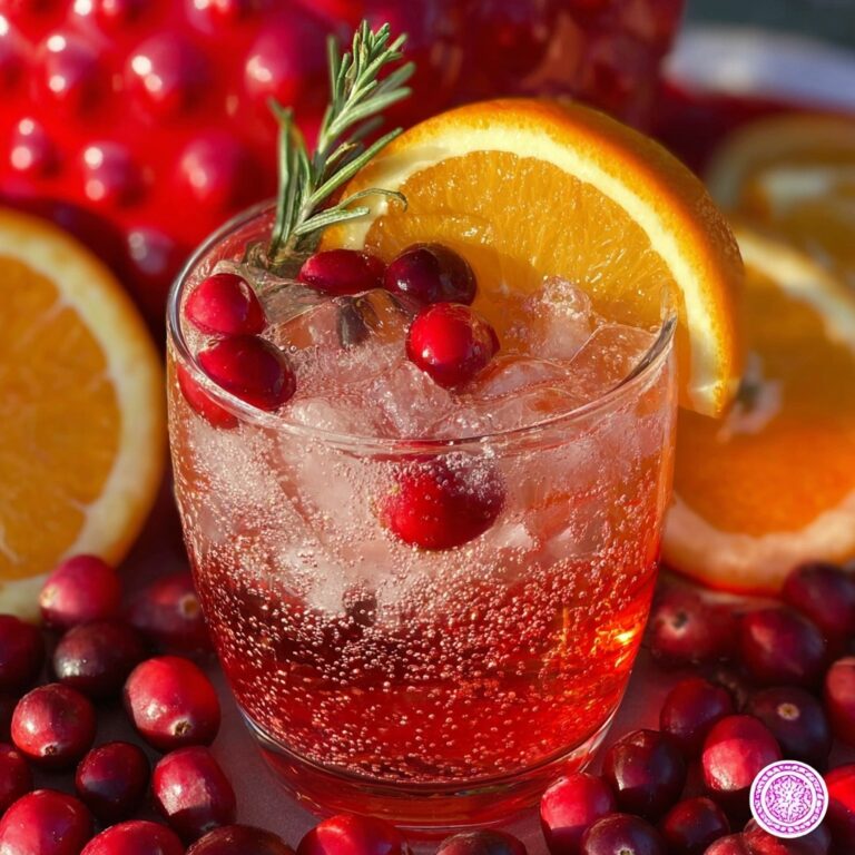 Holiday Cranberry Pineapple Punch Recipe