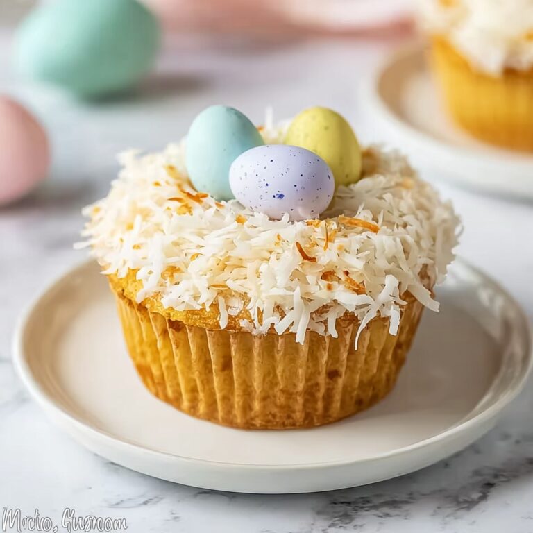 Coconut Easter Cupcakes: Delightfully Sweet Treats for Spring Recipe
